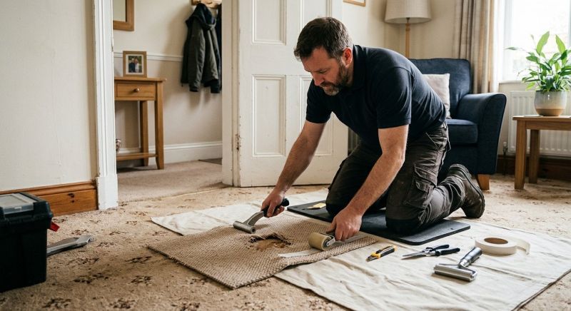 Stair Carpet Repair in Littleton, CO