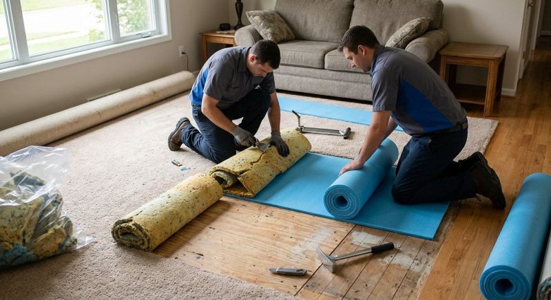 Carpet Cushion Replacement in Olathe, KS