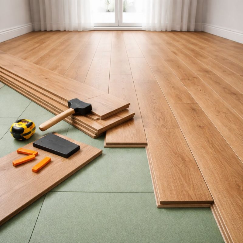 Plank Laminate Installation in Roseville, CA