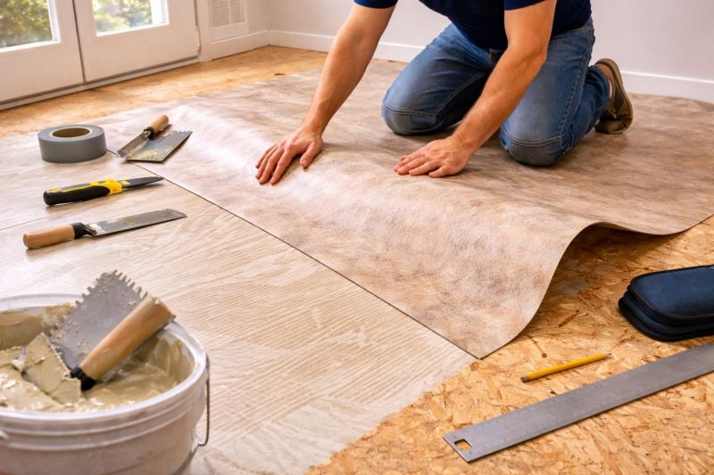 Sheet Flooring Installation in Scottsdale, AZ