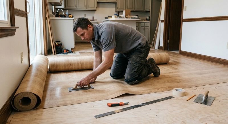 Sheet Flooring Installation in Scottsdale, AZ
