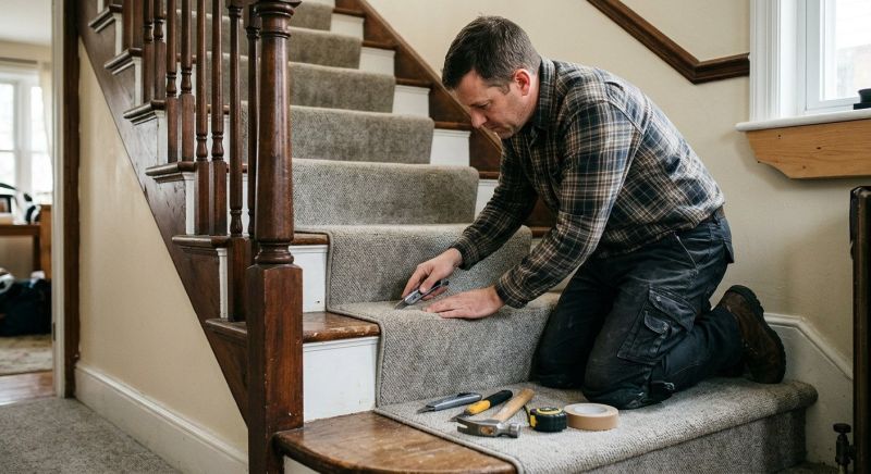 Stair Carpet Repair in Littleton, CO