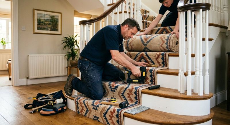 Stair Carpet Replacement in Ocean County, NJ