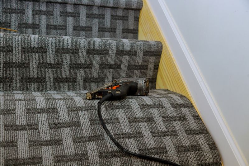 Stair Runner Installation in Freehold, NJ