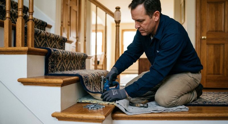 Stair Runner Repair in Alpharetta, GA
